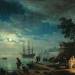 Night - Seaport by Moonlight